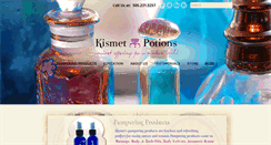 Desktop Screenshot of kismetpotions.com